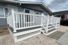Brick NJ, Deck and Vinyl Fence